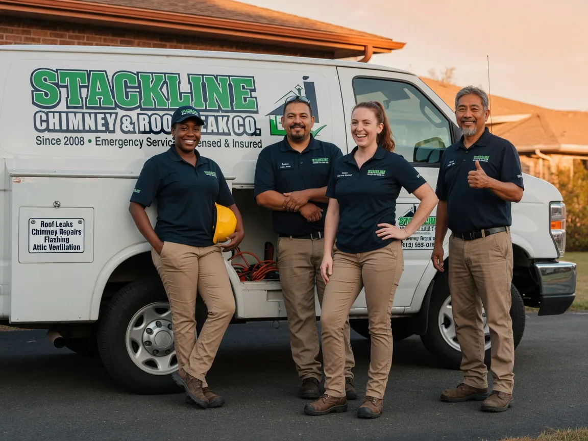 Chimney flashing repair company in Pigeon Forge, TN